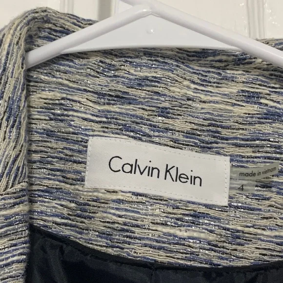 Calvin Klein  blazer Sz 4 - Picture 4 of 5
